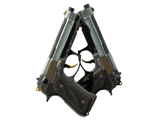 StatTrak™ Dual Berettas Ventilators Factory New - Preço e onde comprar no CS2