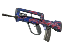FAMAS | Afterimage (Minimal Wear) — skin CS2