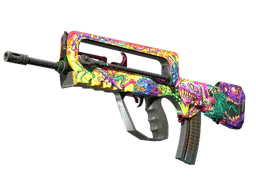 FAMAS | Bad Trip (Well-Worn) — skin CS2