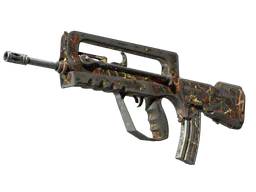 FAMAS | Crypsis (Battle-Scarred) — skin CS2
