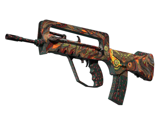 StatTrak™ FAMAS Eye of Athena Minimal Wear - Preço e onde comprar no CS2