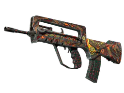 FAMAS | Eye of Athena (Well-Worn) — skin CS2