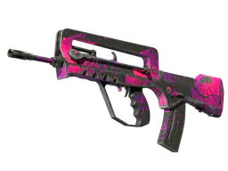 FAMAS | Pulse (Well-Worn) — skin CS2