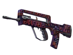 FAMAS | Rapid Eye Movement (Well-Worn) — skin CS2