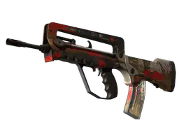 FAMAS | Roll Cage (Battle-Scarred) — skin CS2