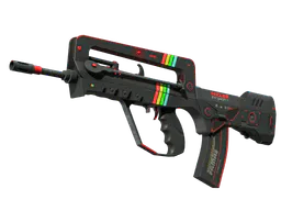FAMAS | ZX Spectron (Battle-Scarred) — skin CS2