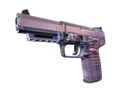 Five-SeveN | Dark Polymer (Well-Worn) — skin CS2