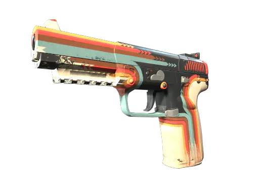 StatTrak™ Five-SeveN Retrobution Well-Worn - Preço e onde comprar no CS2
