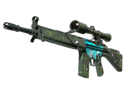 G3SG1 | Dream Glade (Battle-Scarred) — skin CS2