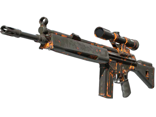 StatTrak™ G3SG1 Orange Crash Battle-Scarred - Preço e onde comprar no CS2