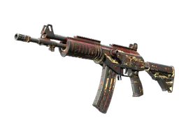 Galil AR | Crimson Tsunami (Battle-Scarred) — skin CS2