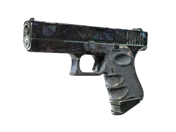 Glock-18 | Mirror Mosaic (Battle-Scarred) — skin CS2