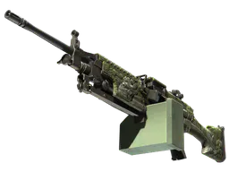 M249 | Aztec (Well-Worn) — skin CS2