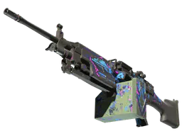 M249 | Downtown (Battle-Scarred) — skin CS2