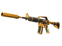 M4A1-S | Golden Coil (Minimal Wear) — skin CS2