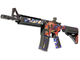 M4A4 | 龍王 (Dragon King) (Battle-Scarred) — skin CS2