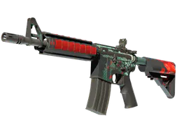 M4A4 | Bullet Rain (Battle-Scarred) — skin CS2