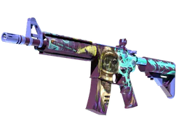 M4A4 | Desolate Space (Well-Worn) — skin CS2