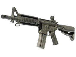 M4A4 | Faded Zebra (Battle-Scarred) — skin CS2