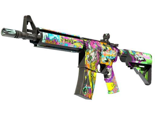 StatTrak™ M4A4 In Living Color Well-Worn - Preço e onde comprar no CS2