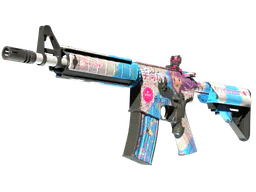 M4A4 | Temukau (Well-Worn) — skin CS2