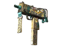 MAC-10 | Cat Fight (Battle-Scarred) — skin CS2
