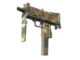 MAC-10 | Monkeyflage (Battle-Scarred) — skin CS2