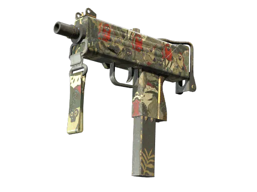 StatTrak™ MAC-10 Monkeyflage Battle-Scarred - Preço e onde comprar no CS2