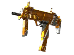 MP7 | Amberline (Well-Worn) — skin CS2