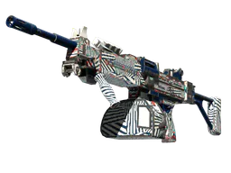 Negev | Dazzle (Well-Worn) — skin CS2