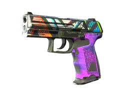 P2000 | Wicked Sick (Battle-Scarred) — skin CS2