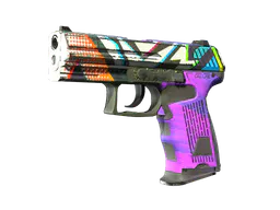 P2000 | Wicked Sick (Well-Worn) — skin CS2