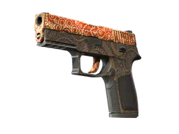 P250 | Mehndi (Well-Worn) — skin CS2