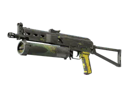 PP-Bizon | Jungle Slipstream (Battle-Scarred) — skin CS2