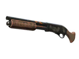 Sawed-Off | Orange DDPAT (Battle-Scarred) — skin CS2