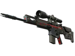 SCAR-20 | Crimson Web (Battle-Scarred) — skin CS2