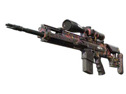 SCAR-20 | Poultrygeist (Battle-Scarred) — skin CS2