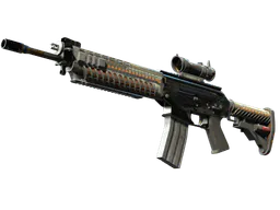 SG 553 | Aerial (Battle-Scarred) — skin CS2