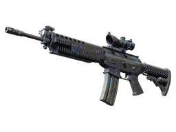 SG 553 | Aloha (Battle-Scarred) — skin CS2