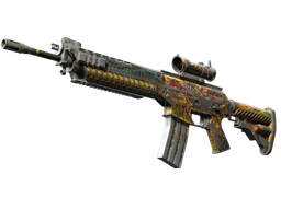SG 553 | Colony IV (Battle-Scarred) — skin CS2