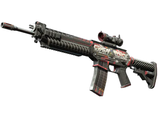 StatTrak™ SG 553 Cyberforce Well-Worn - Preço e onde comprar no CS2