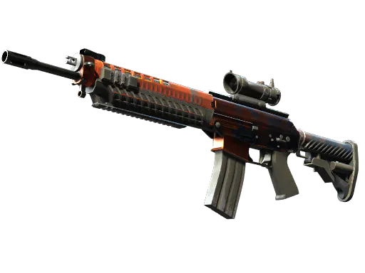 StatTrak™ SG 553 Danger Close Well-Worn - Preço e onde comprar no CS2