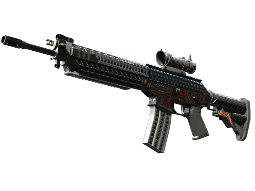 StatTrak™ SG 553 Heavy Metal Minimal Wear - Preço e onde comprar no CS2