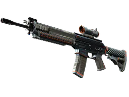 SG 553 | Phantom (Battle-Scarred) — skin CS2