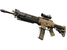 SG 553 | Triarch (Well-Worn) — skin CS2