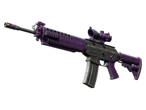 StatTrak™ SG 553 Ultraviolet Battle-Scarred - Preço e onde comprar no CS2