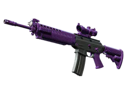 SG 553 | Ultraviolet (Minimal Wear) — skin CS2