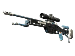 SSG 08 | Ghost Crusader (Well-Worn) — skin CS2