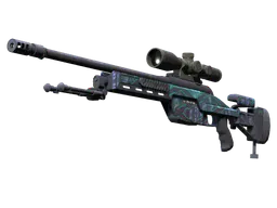SSG 08 | Mainframe 001 (Battle-Scarred) — skin CS2