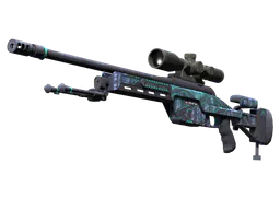 SSG 08 | Mainframe 001 (Minimal Wear) — skin CS2